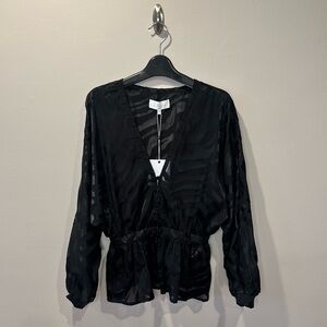 L'Academie The Diane Blouse - XS